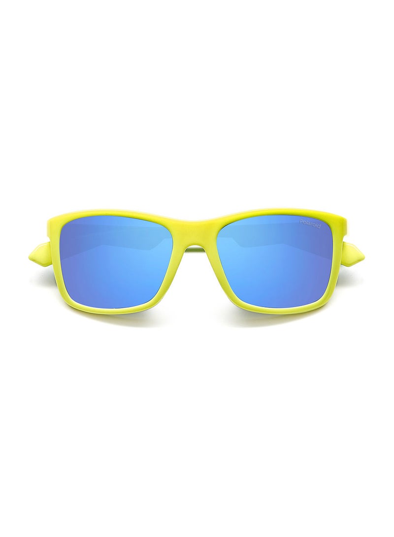 Kids Unisex UV Protection Rectangular Sunglasses - Pld 8053/S Mt Yelazu 49 - Lens Size: 49 Mm