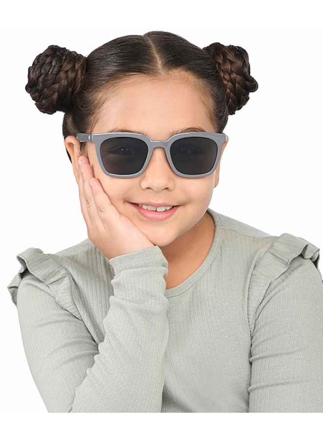 Kid's Unisex Square Shape Sunglasses - HP S15812L - Lens Size: 46 Mm