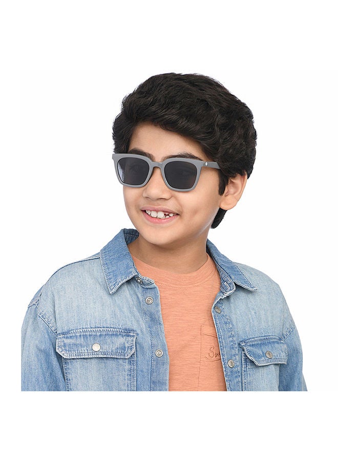 Kid's Unisex Square Shape Sunglasses - HP S15812L - Lens Size: 46 Mm