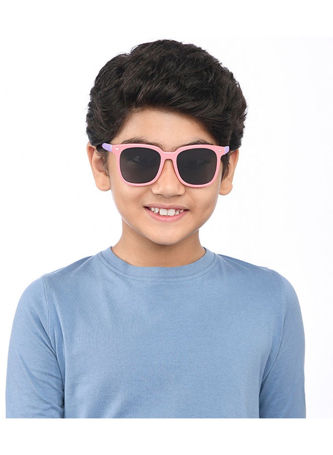 Kids Unisex Wayfarer Shape Sunglasses - HP S15811L - Lens Size: 47 Mm