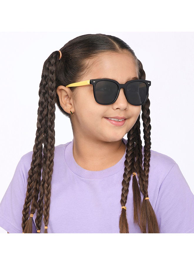 Kids Unisex Wayfarer Shape Sunglasses - HP S15811L - Lens Size: 47 Mm