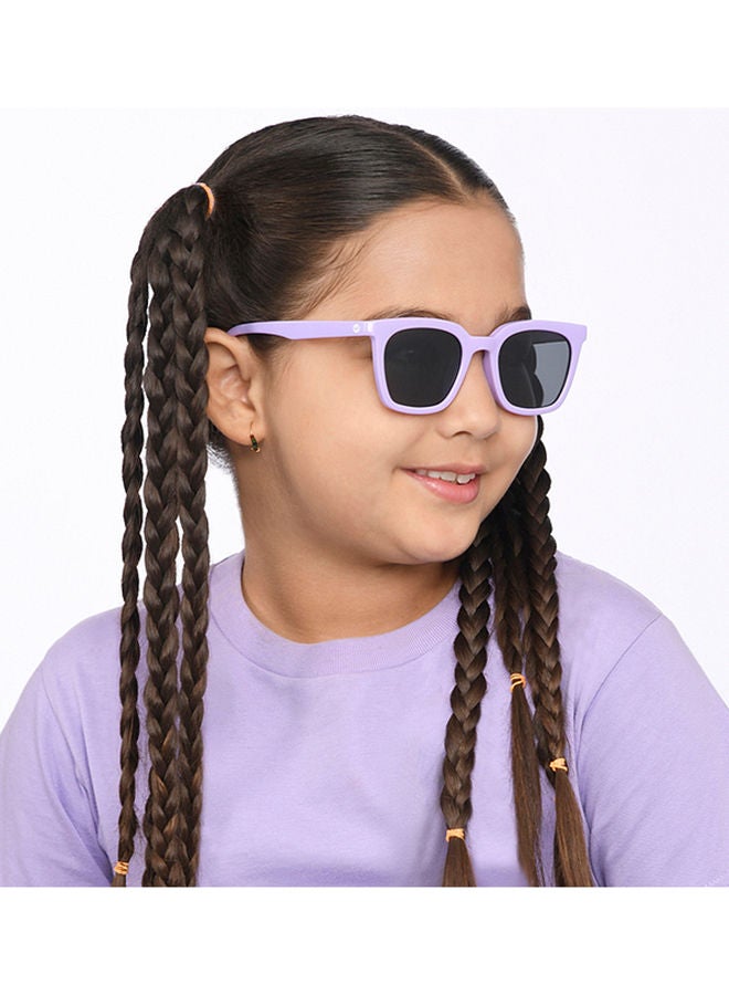 Kid's Unisex Square Shape Sunglasses - HP S15812L - Lens Size: 46 Mm