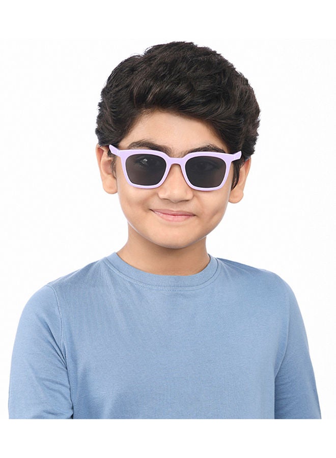 Kid's Unisex Square Shape Sunglasses - HP S15812L - Lens Size: 46 Mm