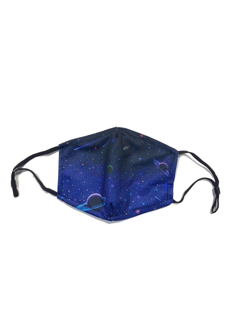 Five kid masks, reusable