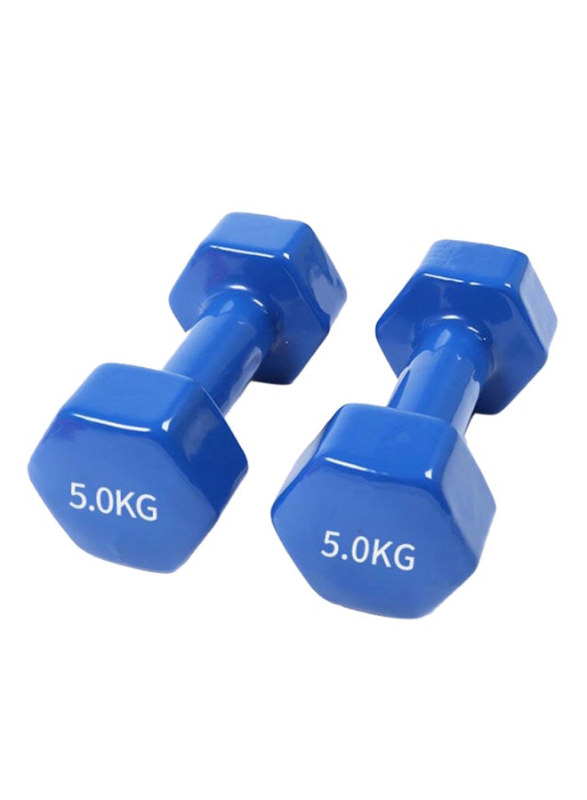 Set Of Dumbbells 2x5 Kg 5kg 5kg