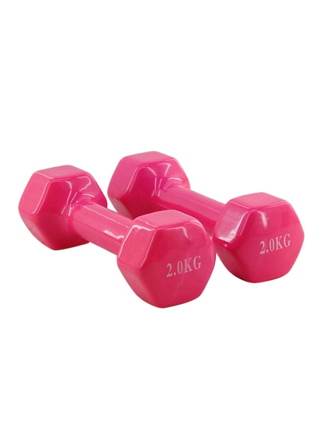 Set Of Dumbbells 2x2 Kg 2kg 2kg