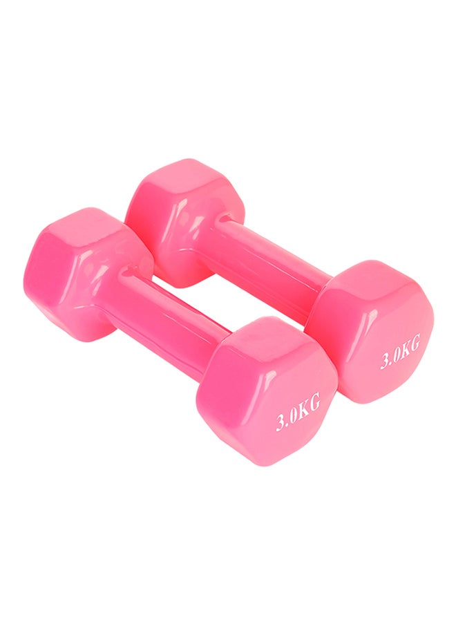 Set Of Dumbbells 2x3 Kg 3kg 3kg