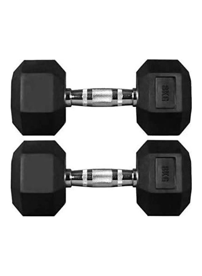 2-Piece Hex Dumbbell 2x5kg