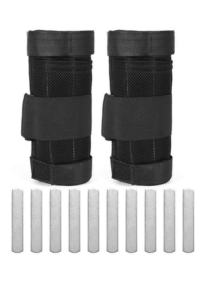 2-Pack Adjustable Ankle Weighted Exercise Leg 35 x 28 x 30cm