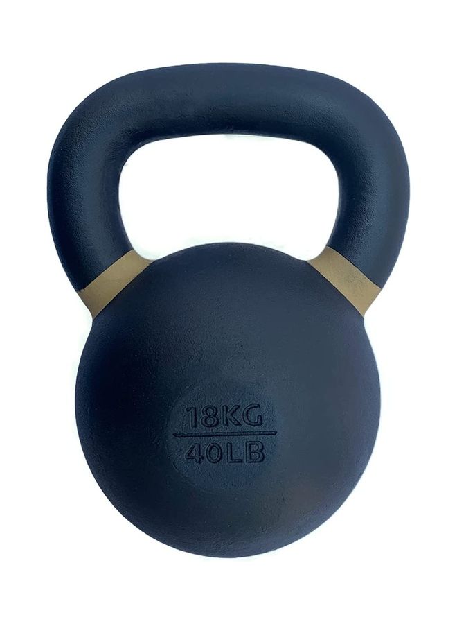 Kettlebell 18 KG Cast Iron Powder Coated 18kg