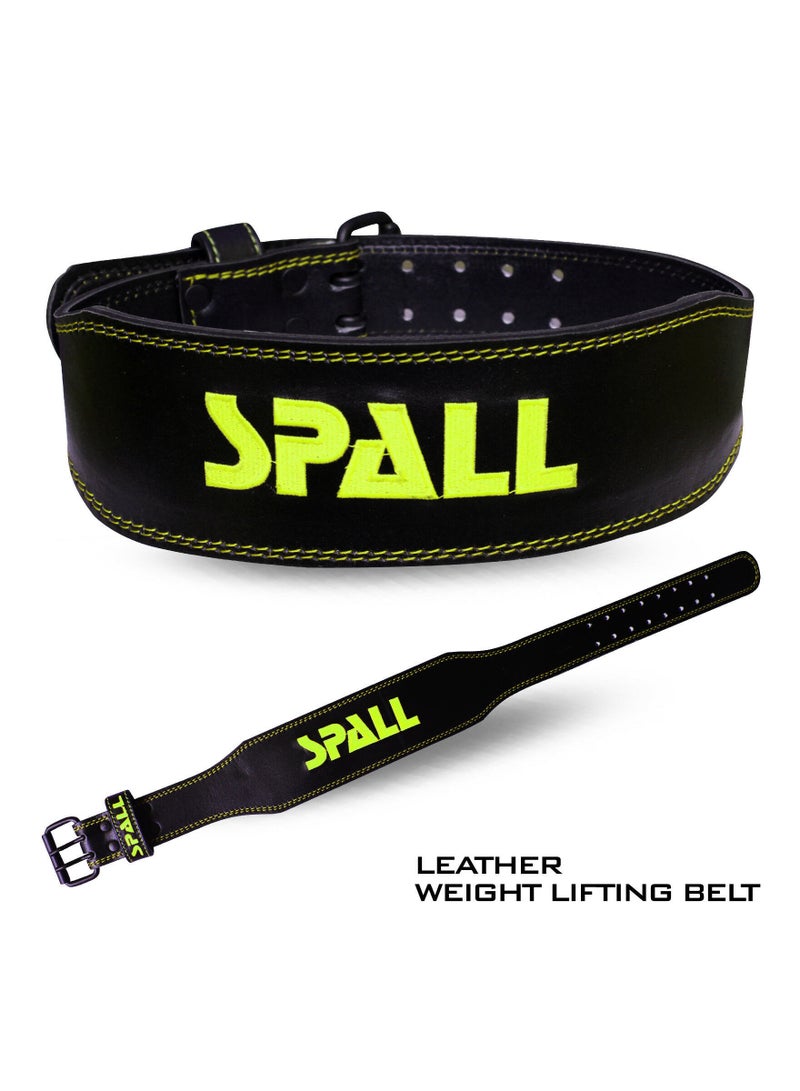 Weight Lifting Leather Belt Adjustable 6 Inch Home Body Waist Strength Training Squat Gym Exercise Workout Fitness Weight Lifting Equipment