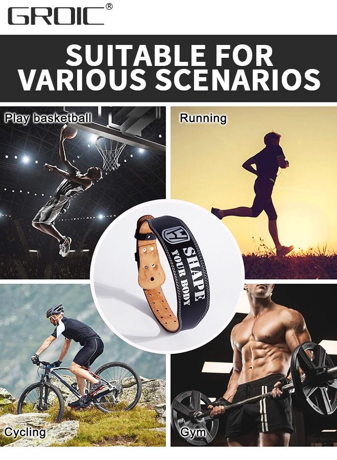 Weight Lifting Belt Strength Weightlifting Belt, Weight Belt for Workout on Fitness Equipment, Weight Lifting Back Support Workout belt for Lifting, Fitness, Cross Training and Powerlifting