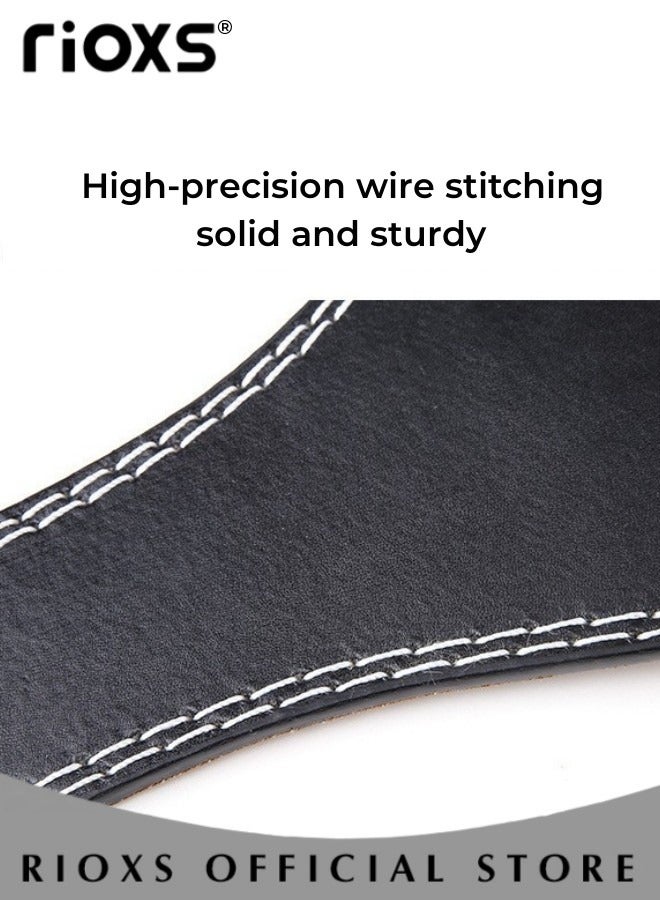 Weightlifting Leather Belt for Adult Men and Women Gym Weightlifting Belt for Heavy Functional Fitness Sports Weightlifting Strength Training Equipment