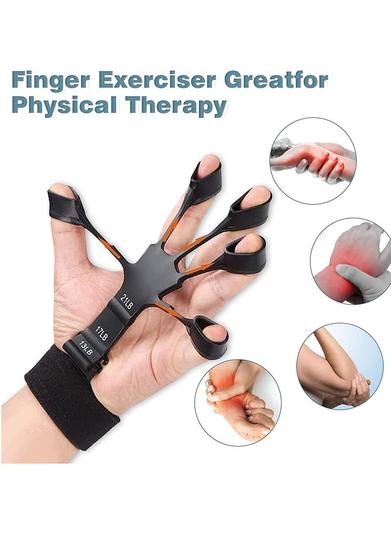 Finger Gripper Finger Exerciser Guitar Finger Exerciser 6 Resistant Levels Recovery Physical Tools For Patient