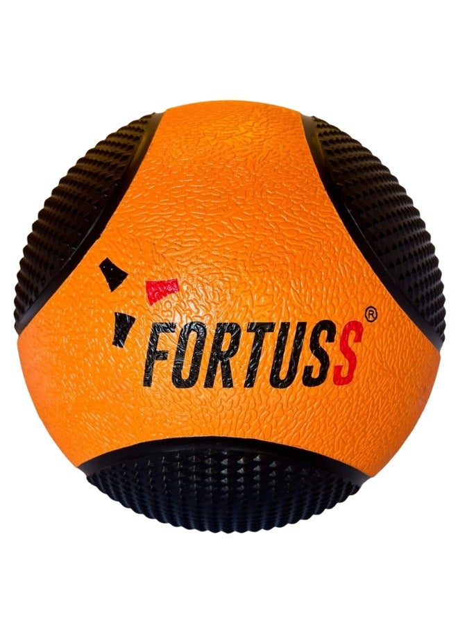 FORTUSS Medicine Ball 6 KG, Comfort Non-Slip Textured Grip for Strength Training