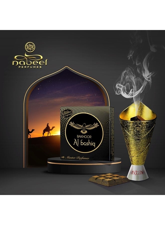 Pack of 4 Nabeel Ultimate Incense Bakhoor Collection Irth, Maghateer, Bashiq, Crown of Emirates