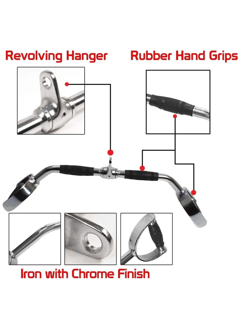 Lat Pulldown Bar Cable Attachment-38inch