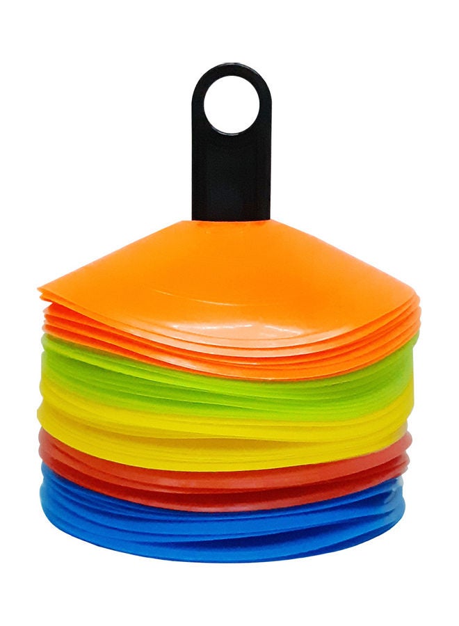 50-Piece Multipurpose Training Disk Cone Set 25cm