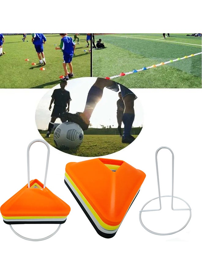 25-Piece Multipurpose Training Disk Cone Set 25cm