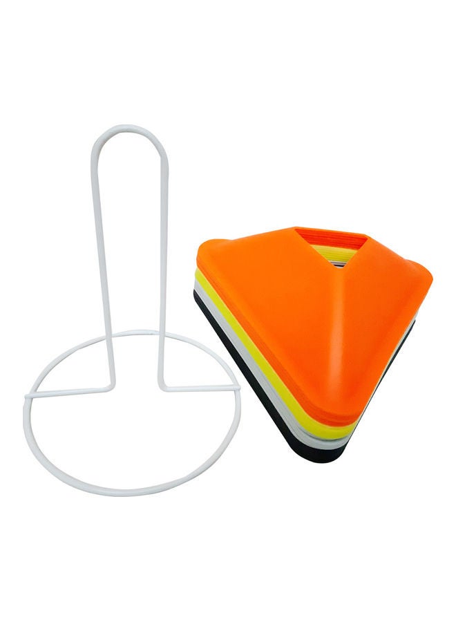 25-Piece Multipurpose Training Disk Cone Set 25cm