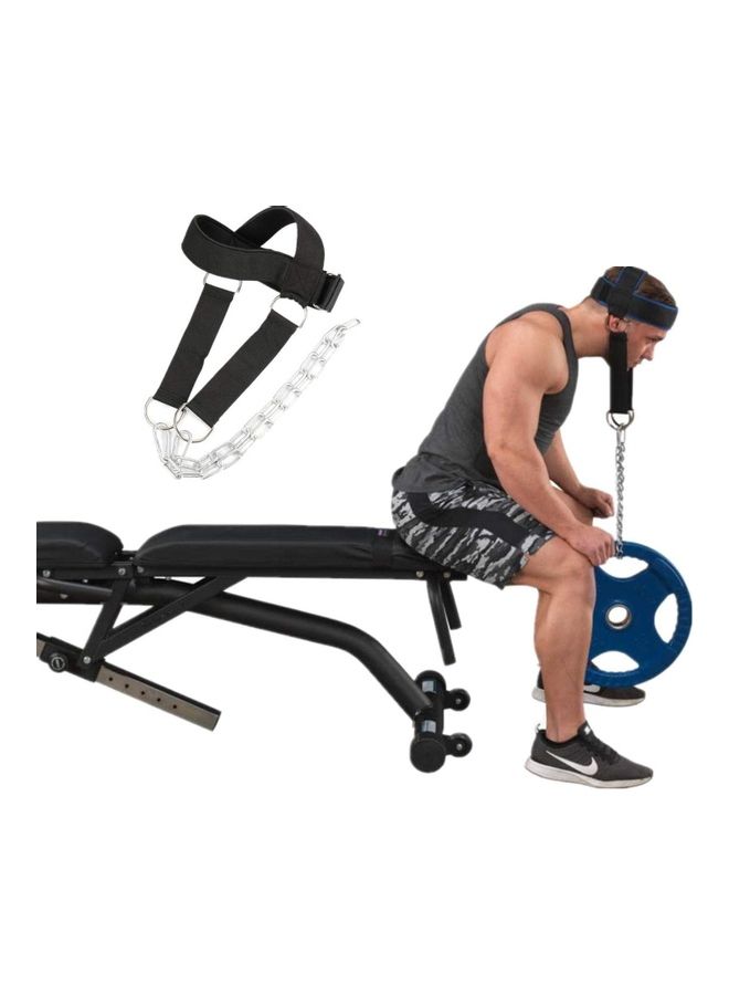 Neck Head Harness Adjustable Power Training Belt Exercise Strap 18.3 x 16 x 6.8cm
