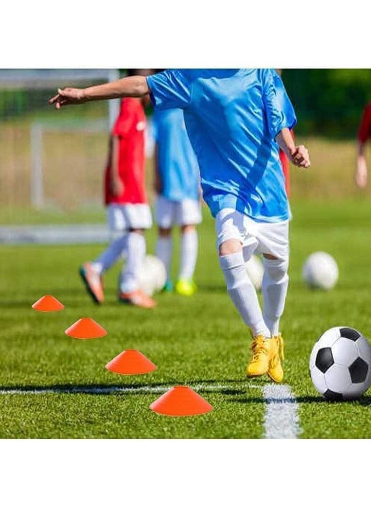 Agility Training Sports Cones, Soccer Cones with Holder for Soccer Training-50Pcs