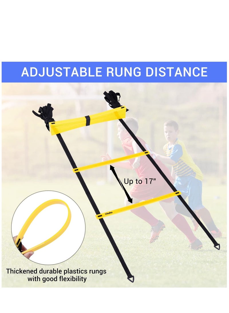 Speed Agility Ladder Track and Field Equipment for Sports Training and Soccer Football Tennis Baseball Drills