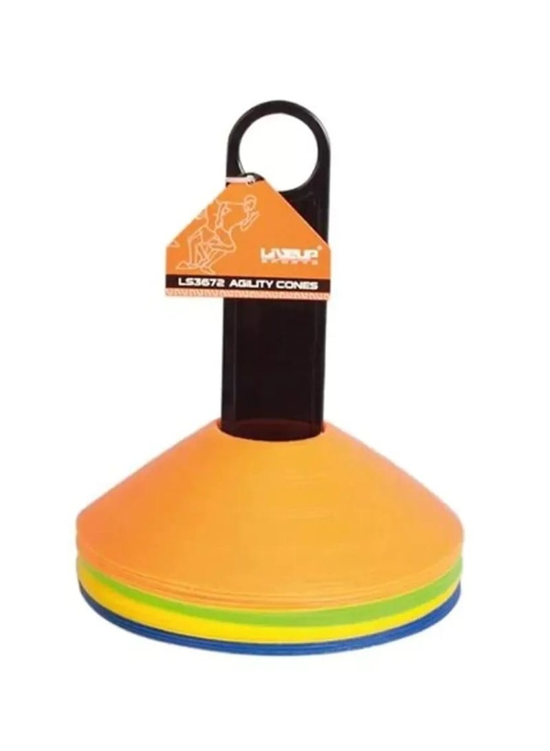 Agility Cones Set With Rack