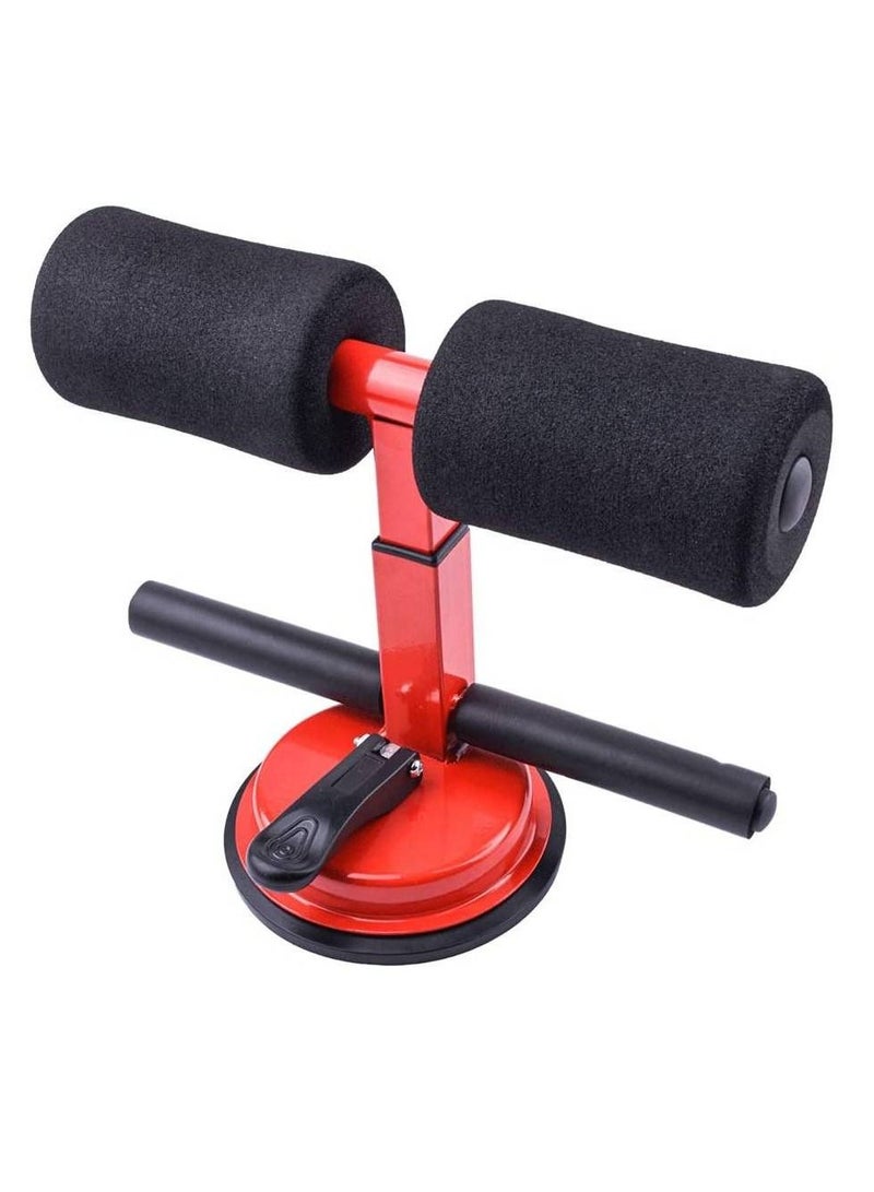 Portable Sit Up Bar for Floor Self-Suction Sit Up Assistant Device with Suction Cups & Height adjustment