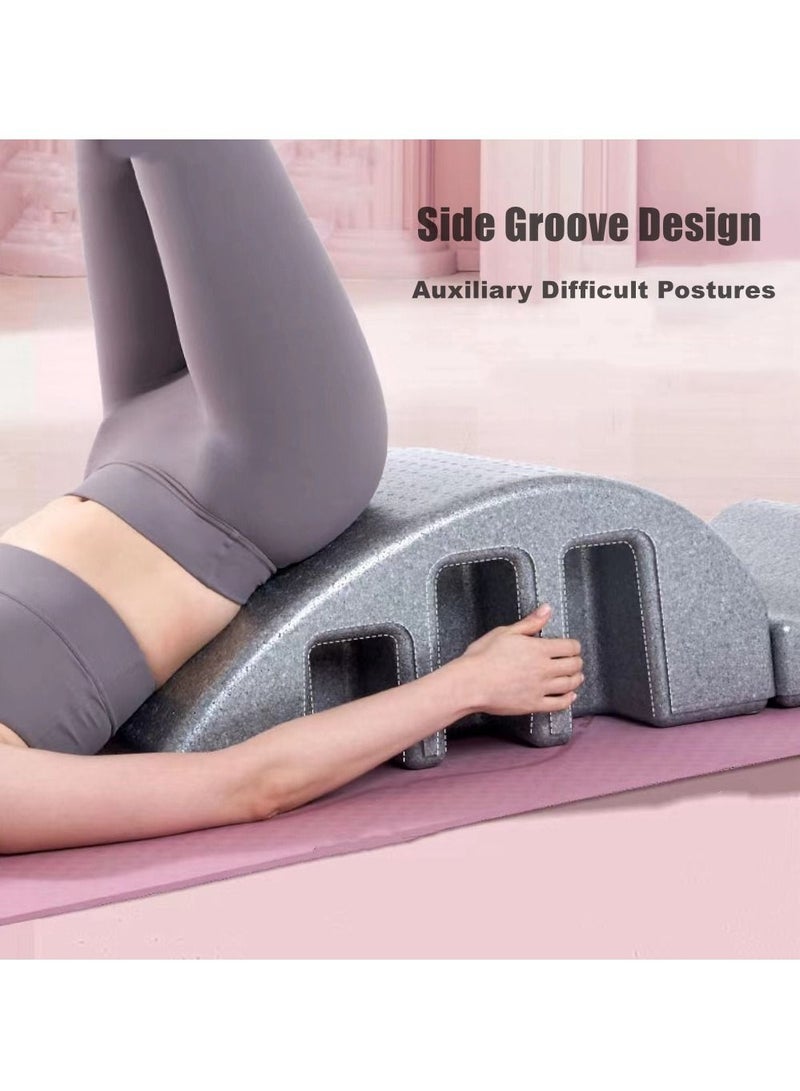 Pilates Yoga Wedge Massage Correction Yoga Foam Kyphosis Correction Detachable Large Spine Yoga Equipment