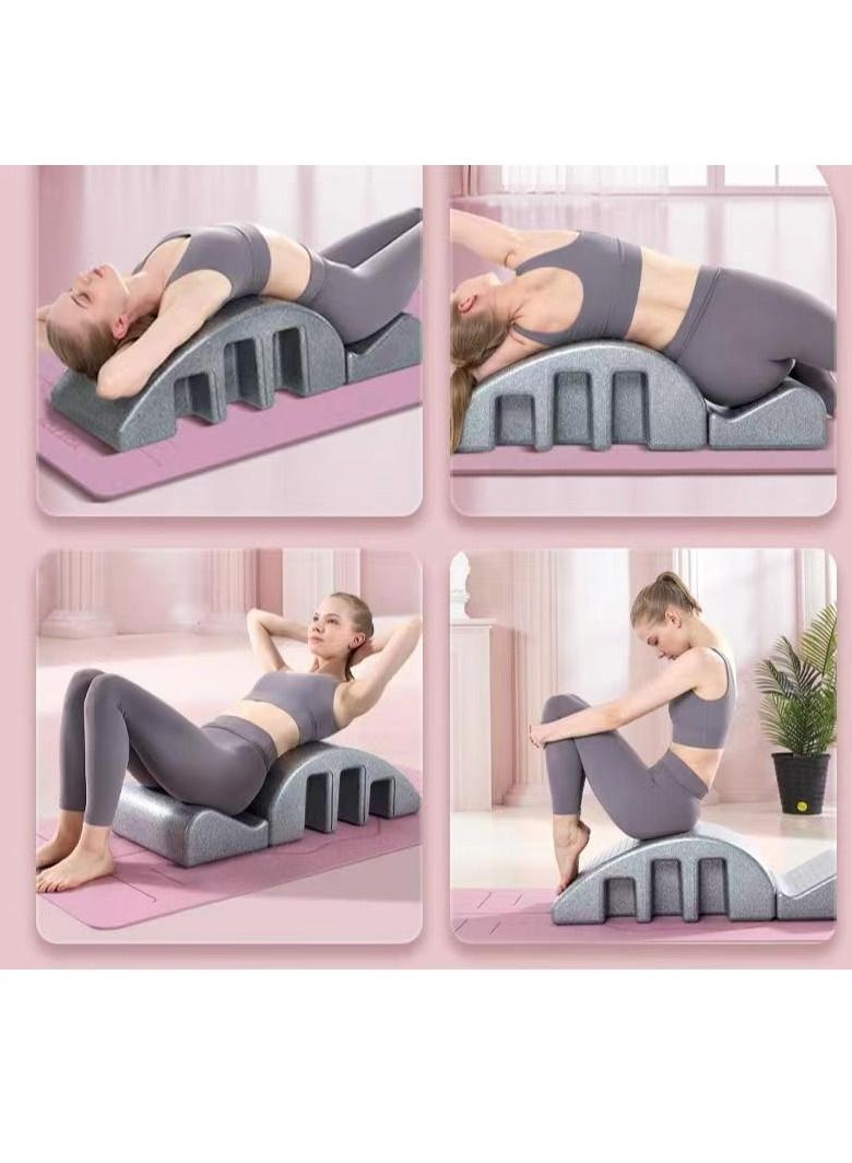 Pilates Yoga Wedge Massage Correction Yoga Foam Kyphosis Correction Detachable Large Spine Yoga Equipment