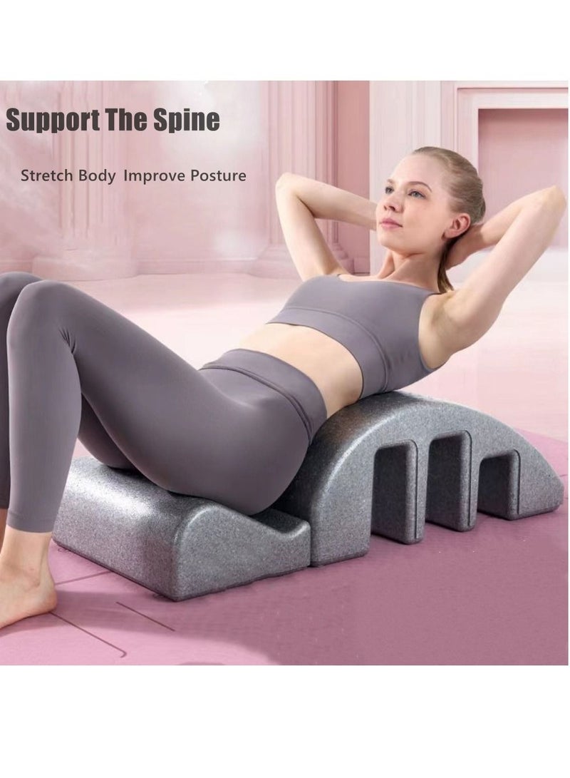 Pilates Yoga Wedge Massage Correction Yoga Foam Kyphosis Correction Detachable Large Spine Yoga Equipment