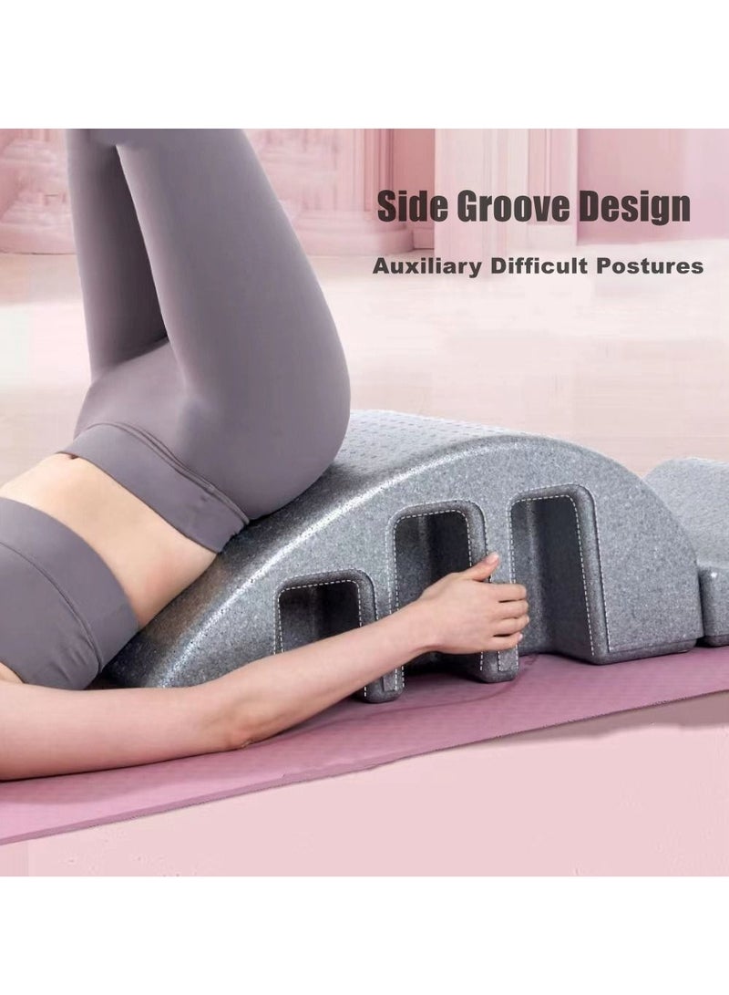 Pilates Yoga Wedge Massage Correction Yoga Foam Kyphosis Correction Detachable Large Spine Yoga Equipment