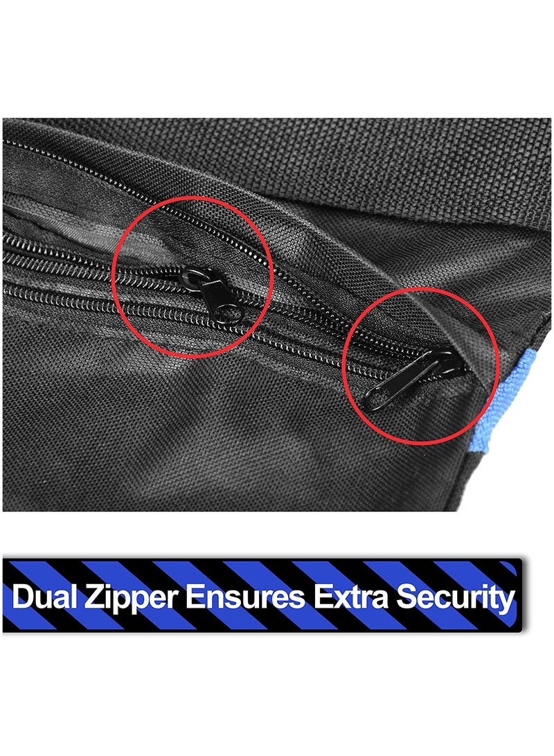 Heavy Duty Sandbag Photo Studio Weight Bag Blue Saddlebag Design for Photography Stand Light Tripod Outdoor Patio Sports Sets Film Live Productions 3 Pack