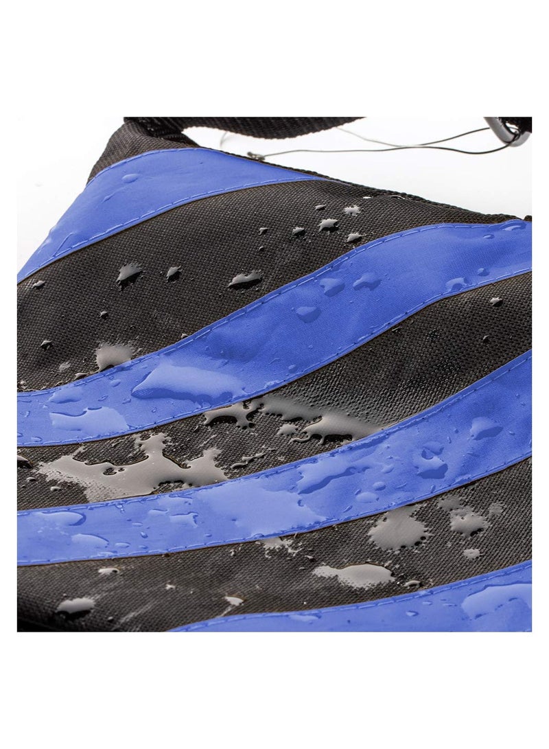 Heavy Duty Sandbag Photo Studio Weight Bag Blue Saddlebag Design for Photography Stand Light Tripod Outdoor Patio Sports Sets Film Live Productions 3 Pack