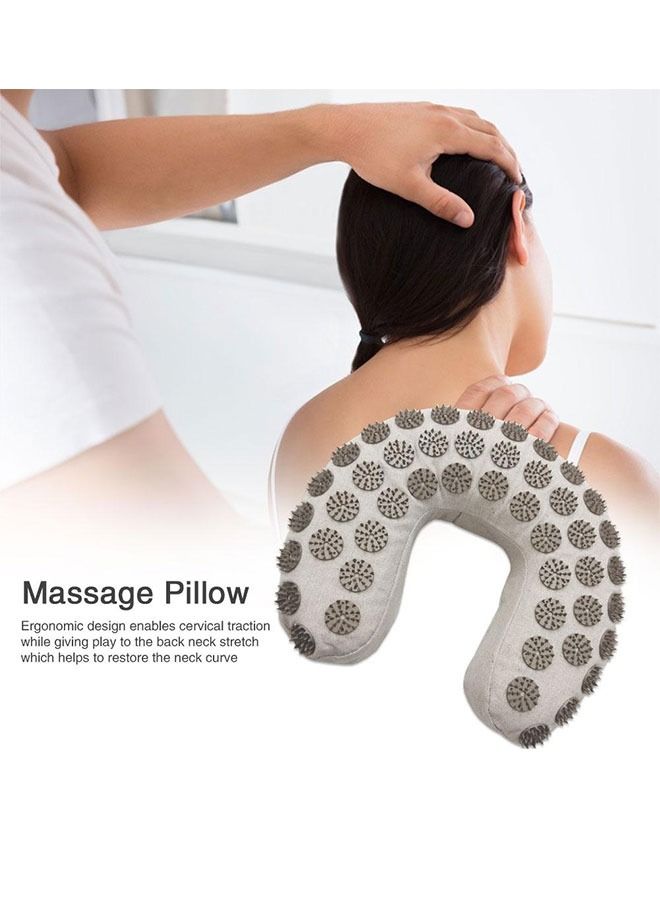 U-Shape Acupressure Pillow Massage Pillow