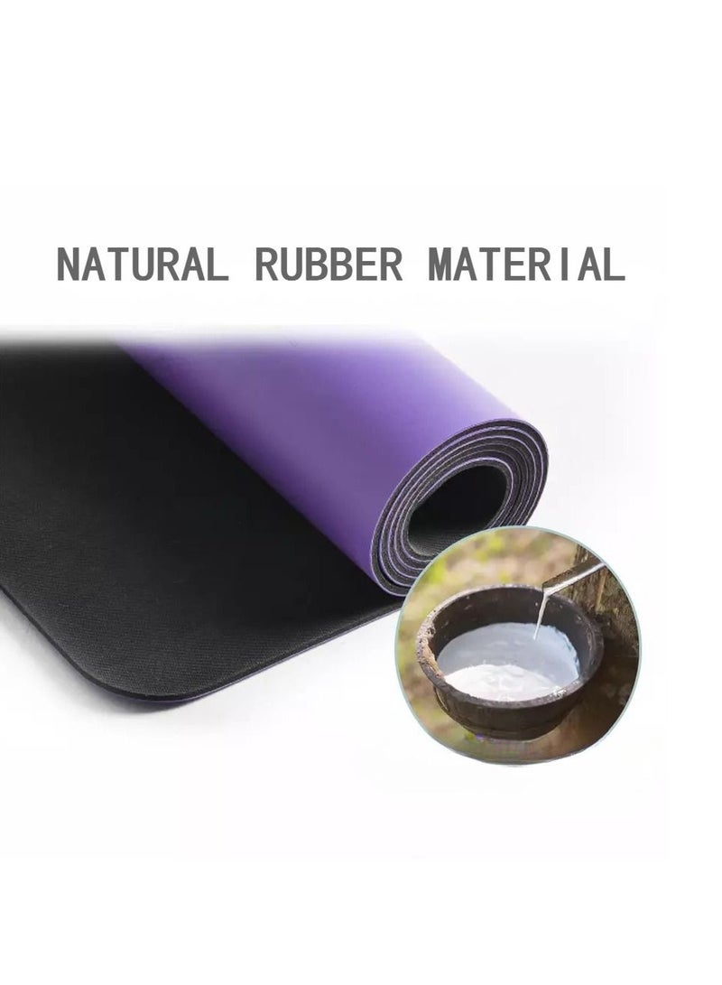 The World's Best Eco Friendly Non Slip Yoga Mat With The ORIGINAL Unique Alignment Marker System Biodegradable Mat Made With Natural Rubber  A Warrior Like Grip 183*68*0.5cm