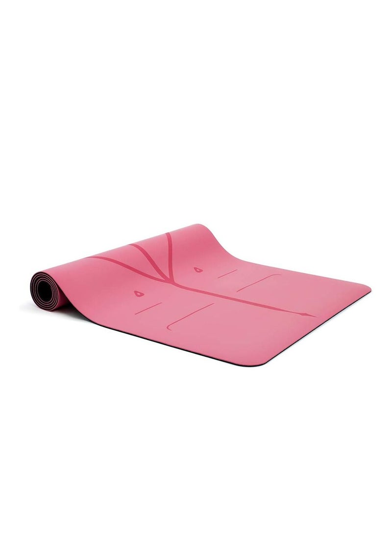 The World's Best Eco Friendly Non Slip Yoga Mat With The ORIGINAL Unique Alignment Marker System Biodegradable Mat Made With Natural Rubber  A Warrior Like Grip 183*68*0.5cm