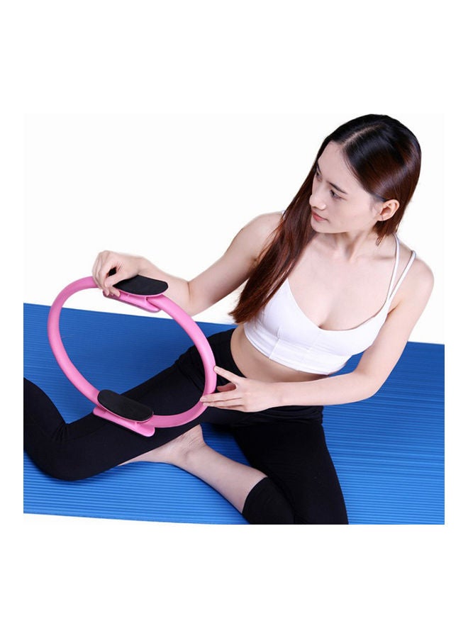 Fitness Ring Workout Yoga Ring Circle Pilates for Woman Fitness Circle Thigh Exercise Pilates Circle Ring Fitness Equipment for Home or Studio Grey 0.3kg