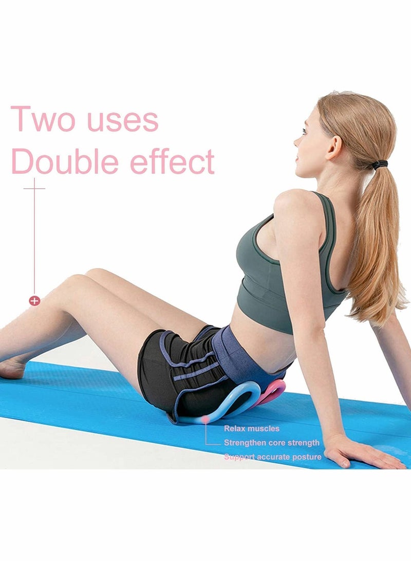 Yoga Ring Pilates Training 3 Pieces Stretch for Relax Back and Leg Home Workouts Gym Stretches Strengthen Chest Thighs Arms Core