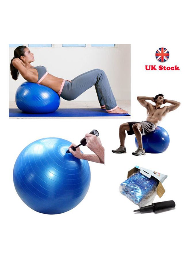 Anti Burst Gym Exercise Sports Swiss Yoga Aerobic Body Fitness Ball 65cm