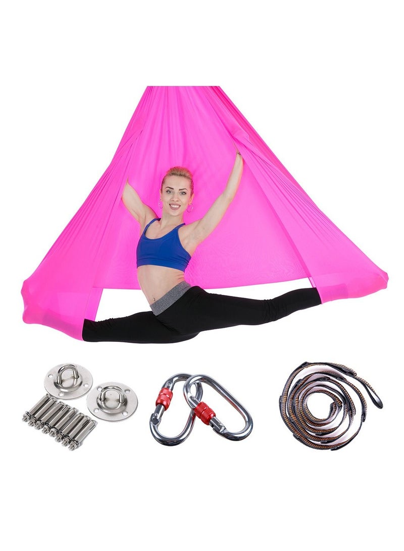 1 Set Comfortable Wear-Resistant Aerial Yoga Hammock Size 500*280CM