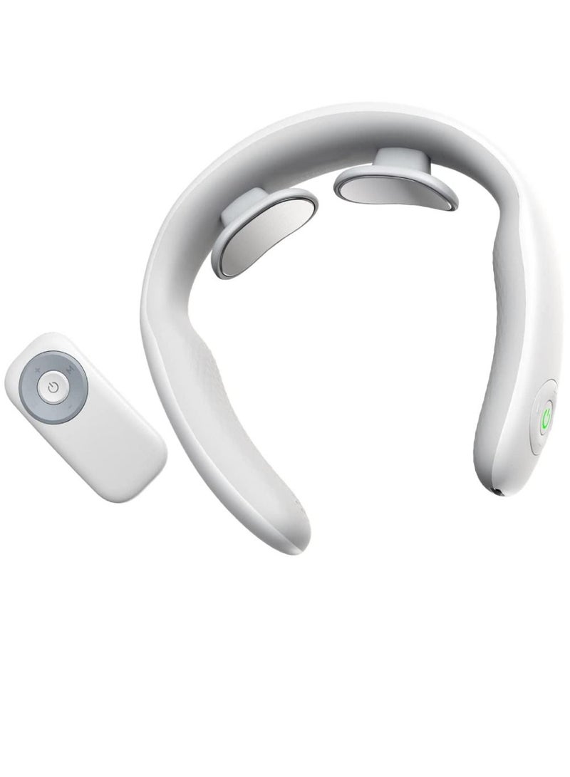 Intelligent Neck Massager Remote Controller Portable Cordless Neck Massage Relax For Men Women