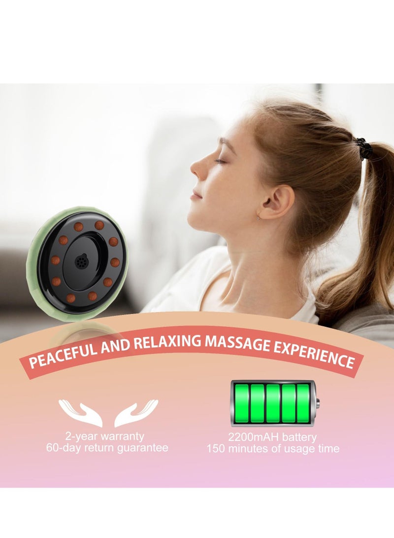 Smart Cupping Therapy Massager Set, Electric Gua Sha Scraping Massage Body Tools with 12 Levels Temperature & Suction, 5 in 1 Massage Cups for Sciatica/Muscle Pain Relief, Cellulite Massager Kit