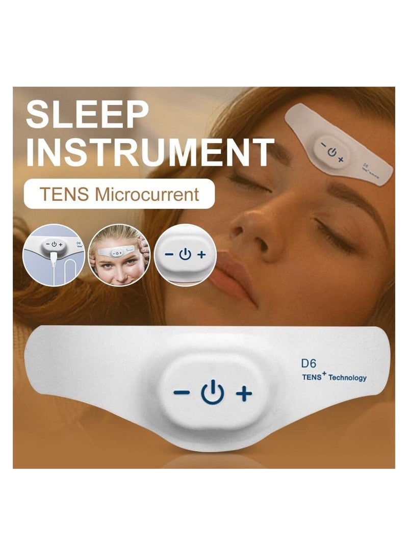 SYOSI Dreamate TENS, Electric Intelligent Relief Headache Sleep Instrument, Microcurrent Migraine Sleep Aid Massager, Relieves Headaches, Migraines, Dizziness, Discomfort Caused By Overwork