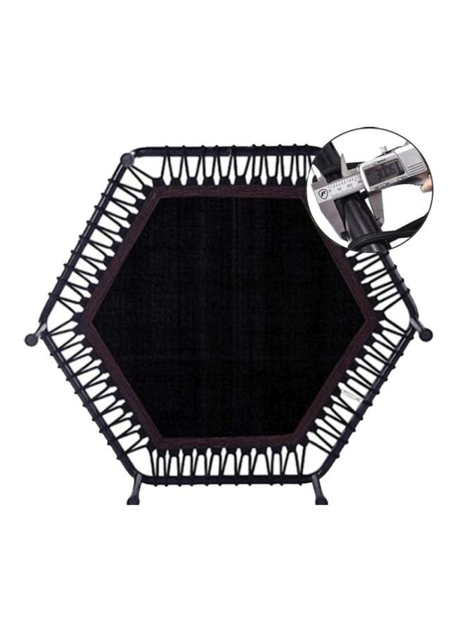 Foldable Armrest Indoor Trampoline 105x115x6.5cm