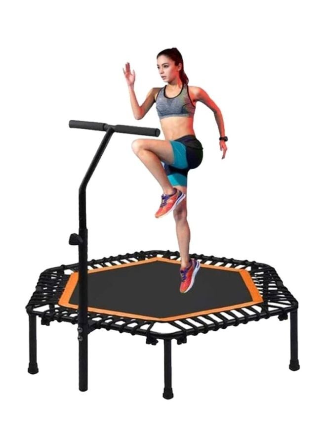 Foldable Armrest Indoor Trampoline 105x115x6.5cm