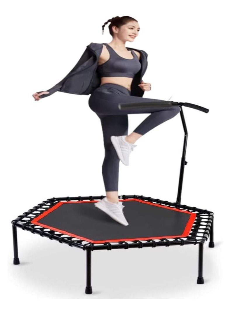 45 Inch Adult Trampoline Safety Stretch Hexagonal Trampoline