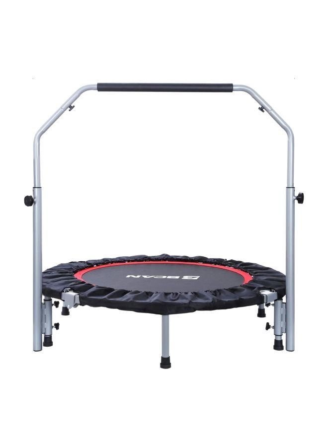 Foldable Exercise Trampoline With Armrest 40x26cm