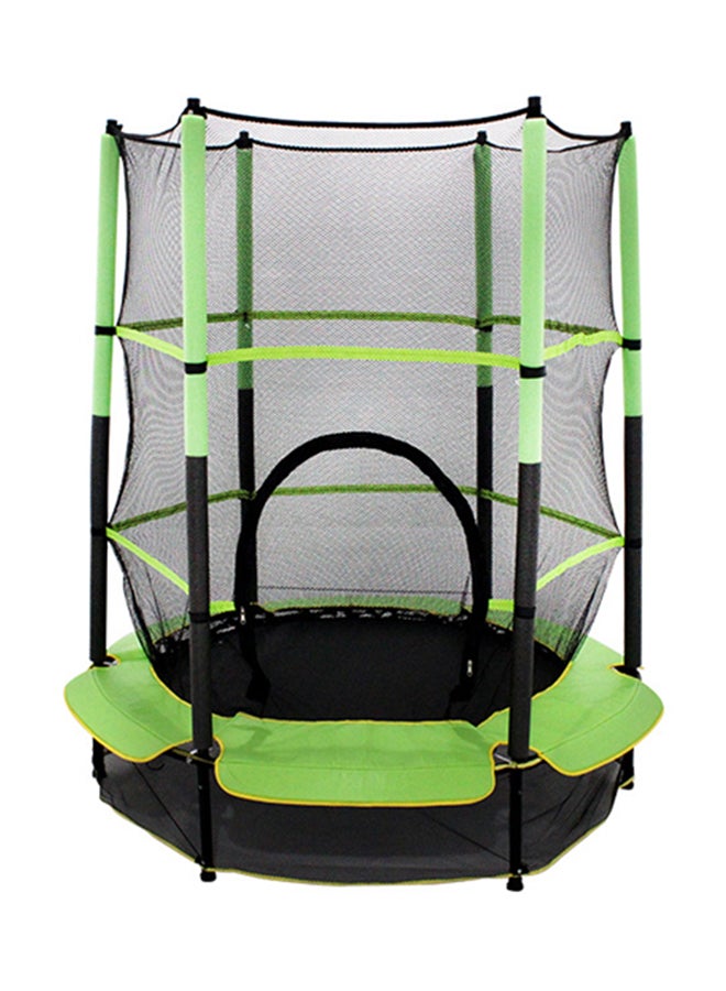 5.5feet Indoor Trampoline With Safety Net 140X140X160cm